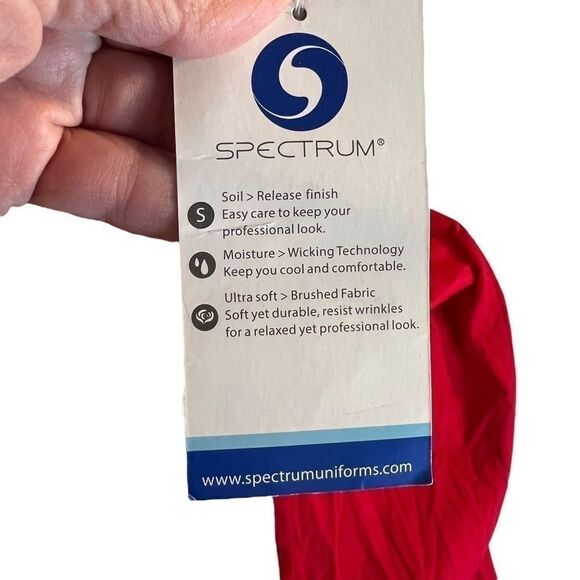 Spectrum Uniform red scrub pants M - Picture 4 of 11